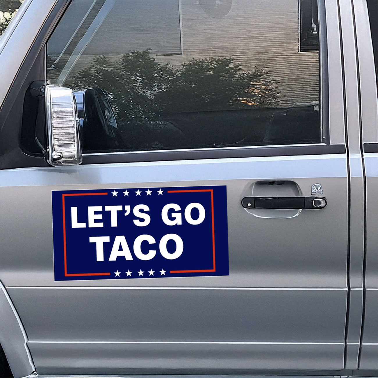 Let’s Go Taco Car Magnet