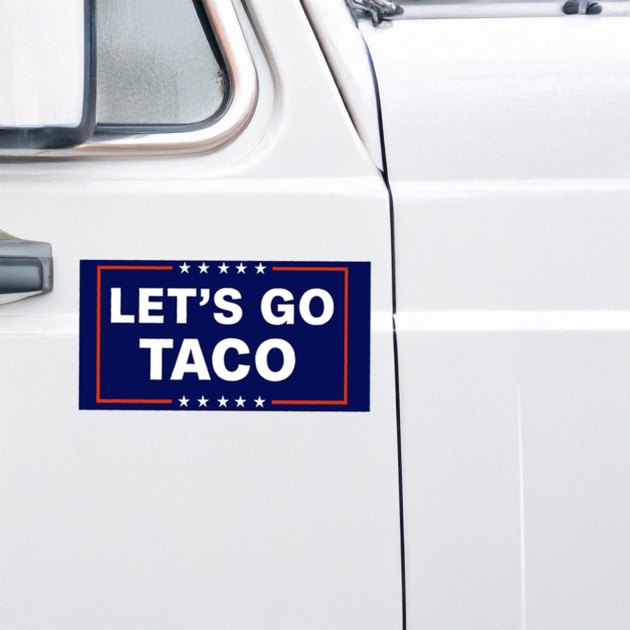 Let’s Go Taco Sticker