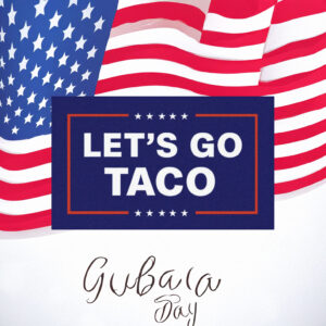 Let’s Go Taco Trump Car Magnet