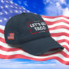 Let’s Go Taco Trump Distressed Hat