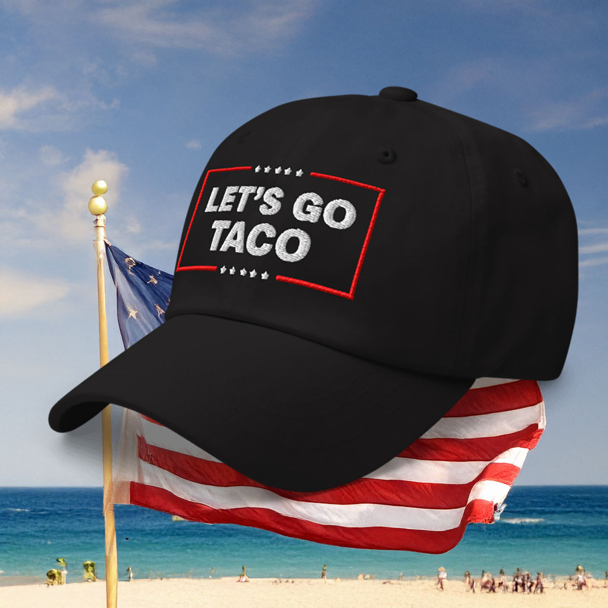 Let’s Go Taco Trump Hat
