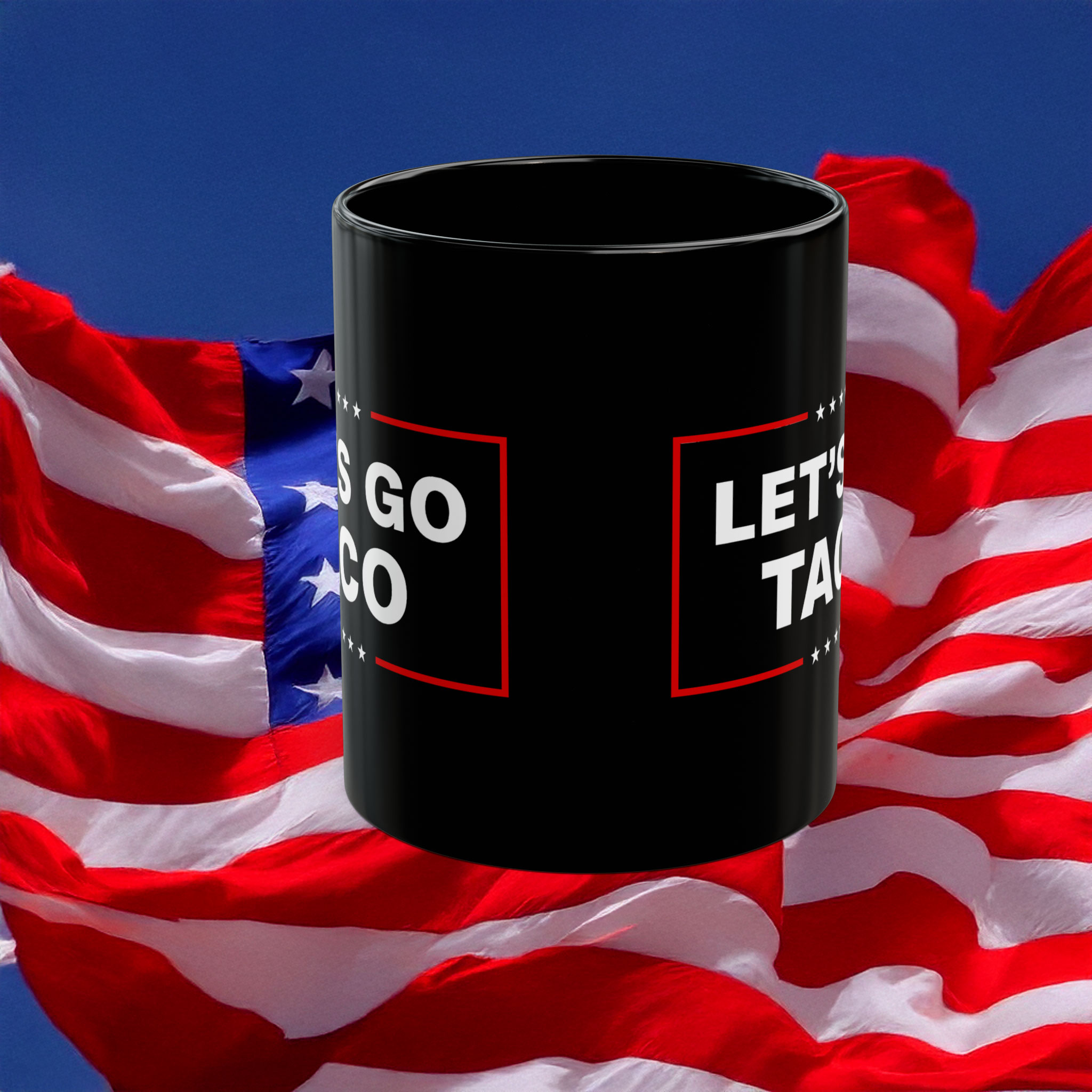 Let’s Go Taco Trump Mug