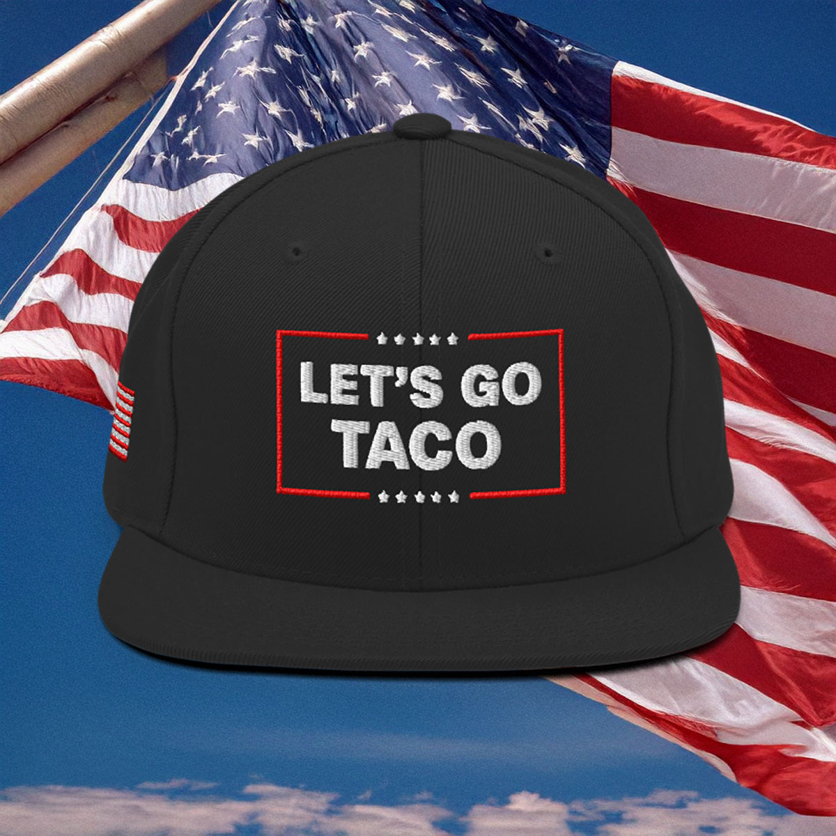 Let’s Go Taco Trump Snapback
