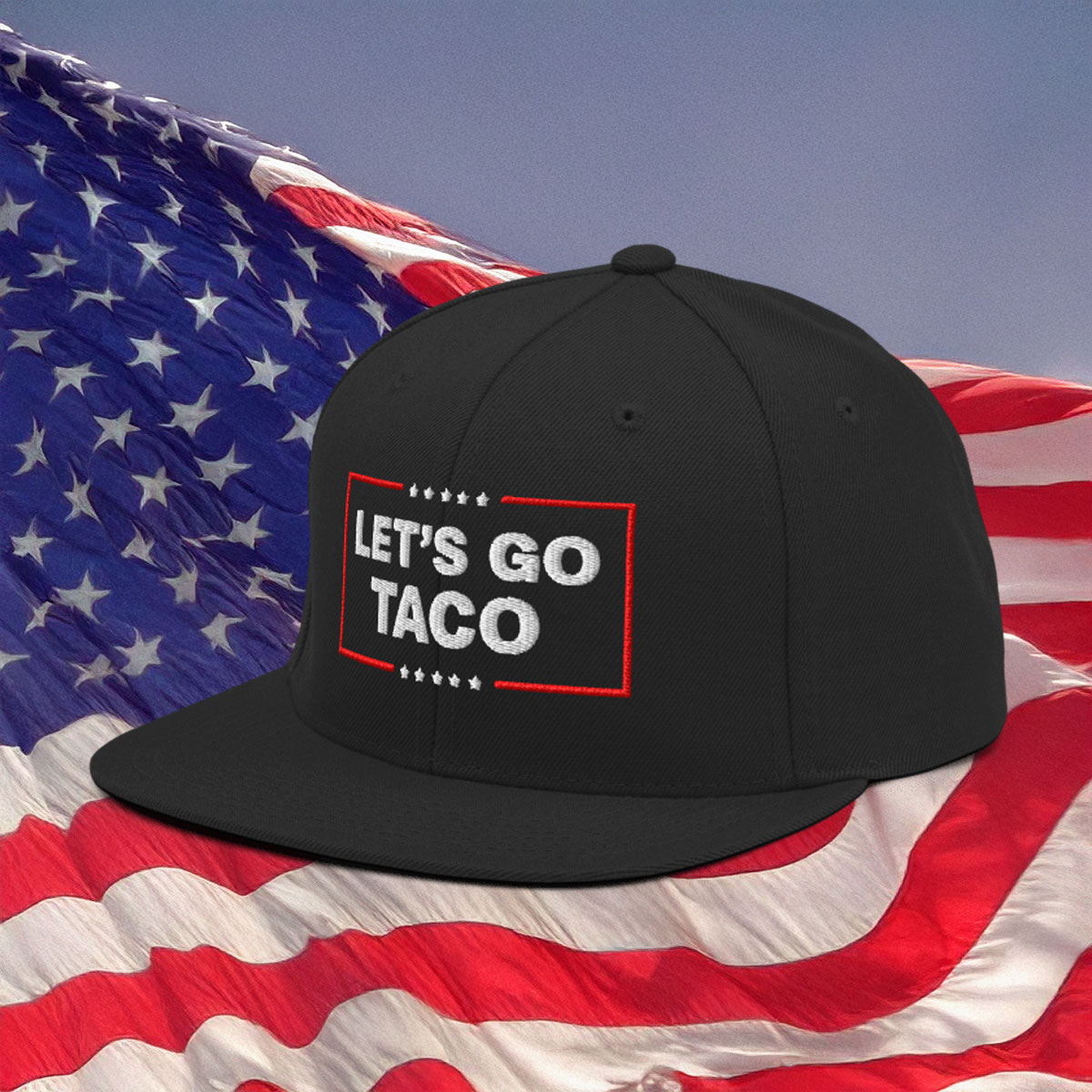 Let’s Go Taco Trump Snapback