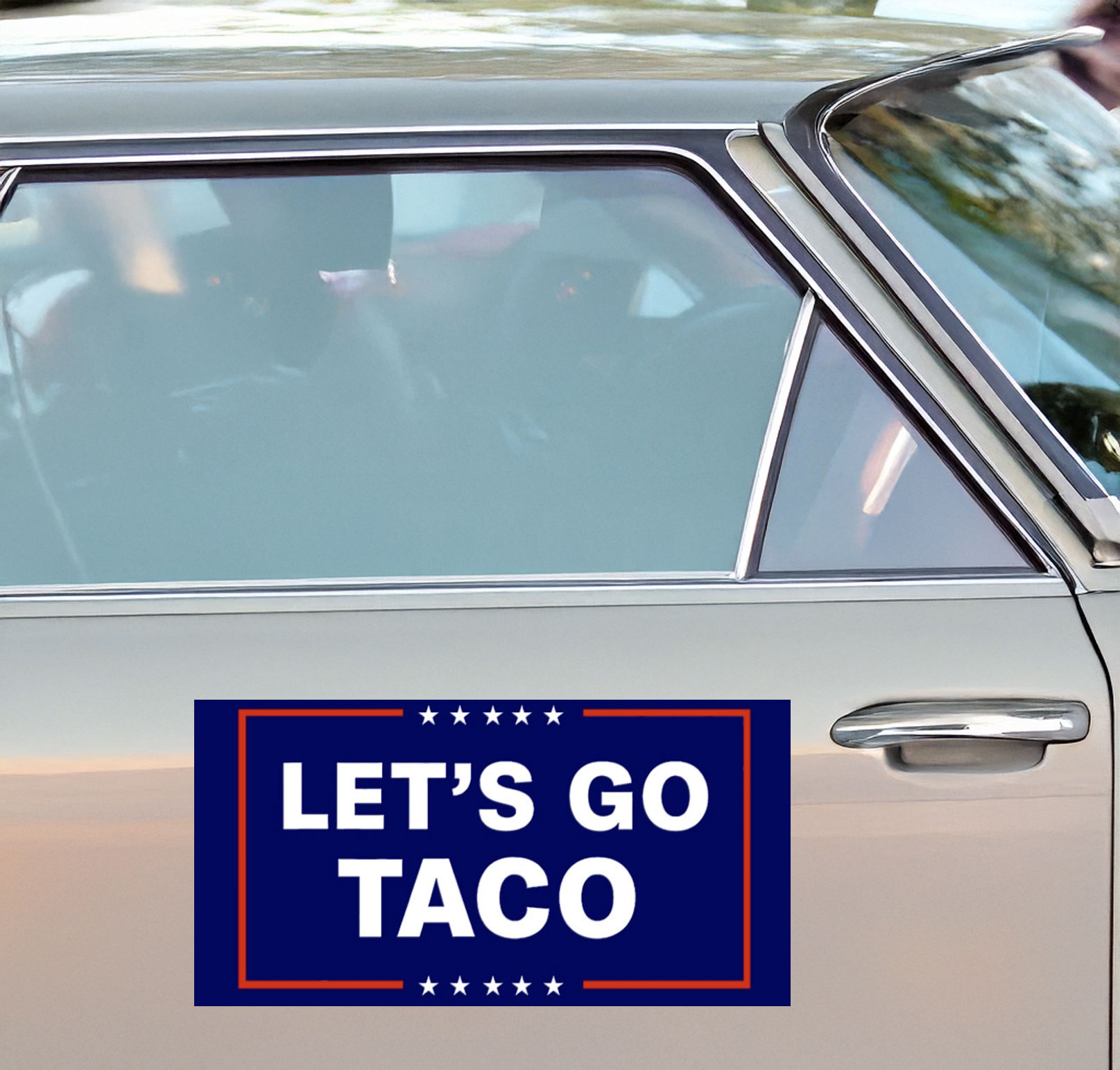 Let’s Go Taco Trump Stickers