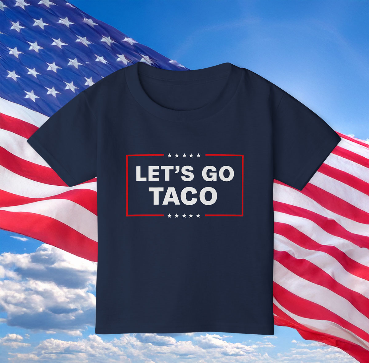 Let's Go Taco Trump T-Shirt Kids