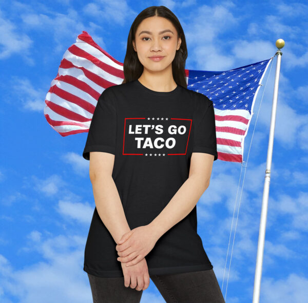 Let's Go Taco Trump T-Shirt Womens