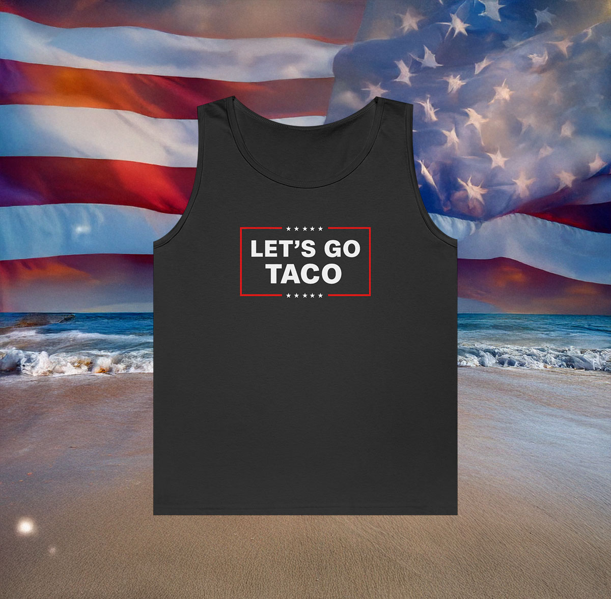 Let's Go Taco Trump Tank Top