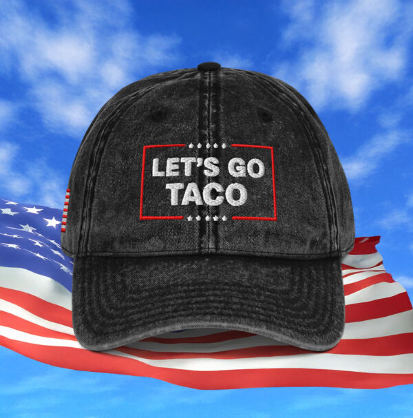 Let’s Go Taco Trump Vintage Cap