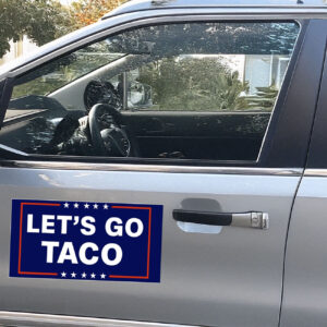 Official Let’s Go Taco Car Magnet