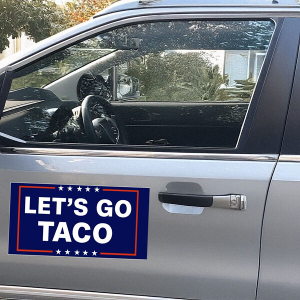 Official Let’s Go Taco Car Magnet