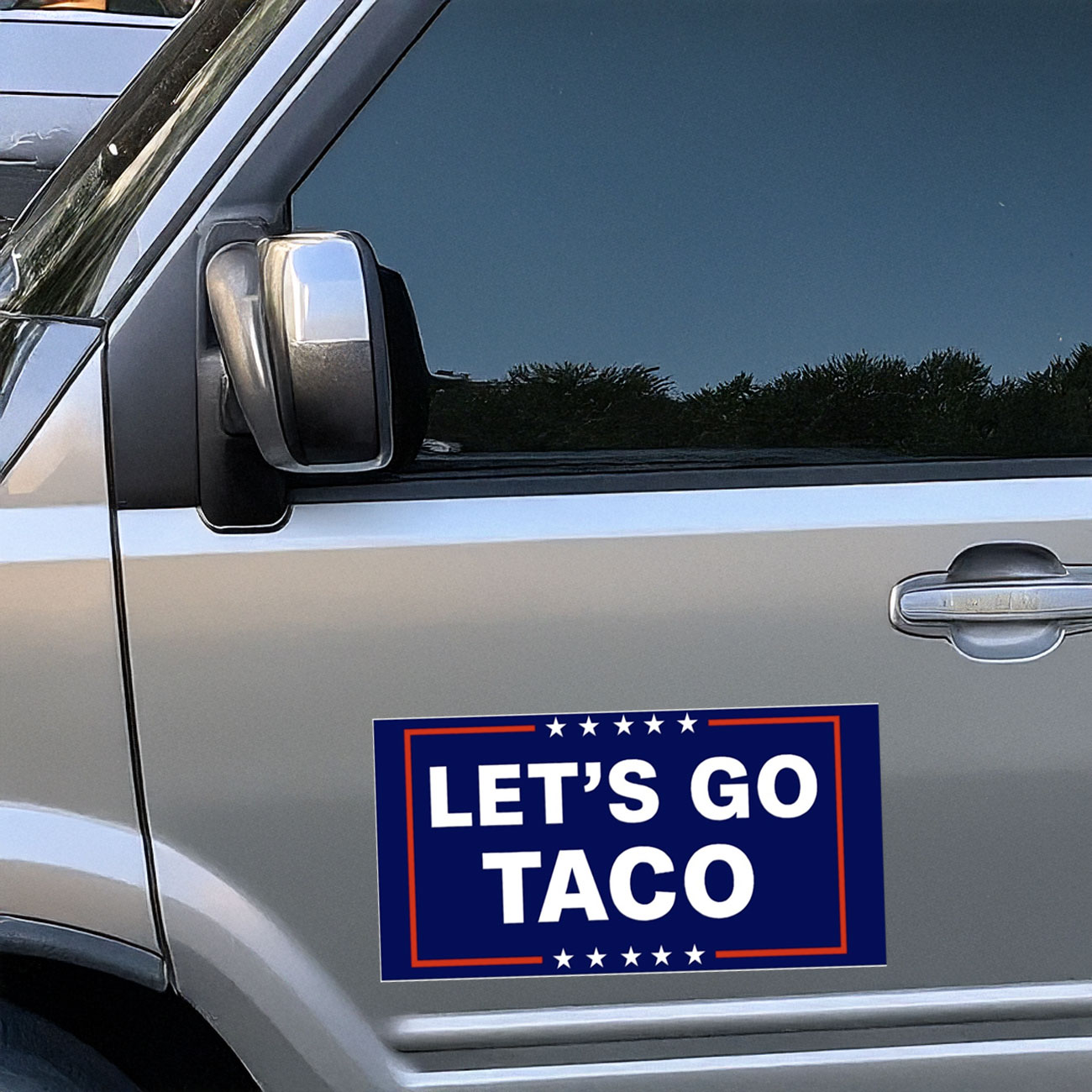 Official Let’s Go Taco Car Magnet
