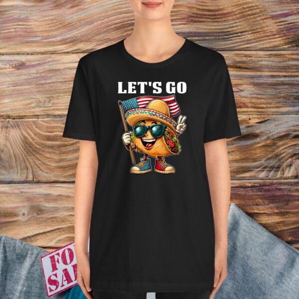 4th Of July Patriotic Let’s Go USA TACOS Freedom Food T-Shirt