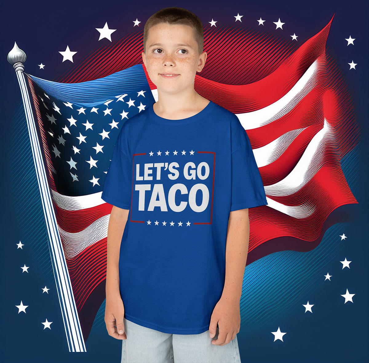 Kids Let's Go Taco T-Shirt