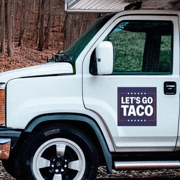 Let’s Go Taco Bumper Stickers