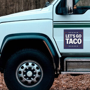 Let’s Go Taco Bumper Stickers