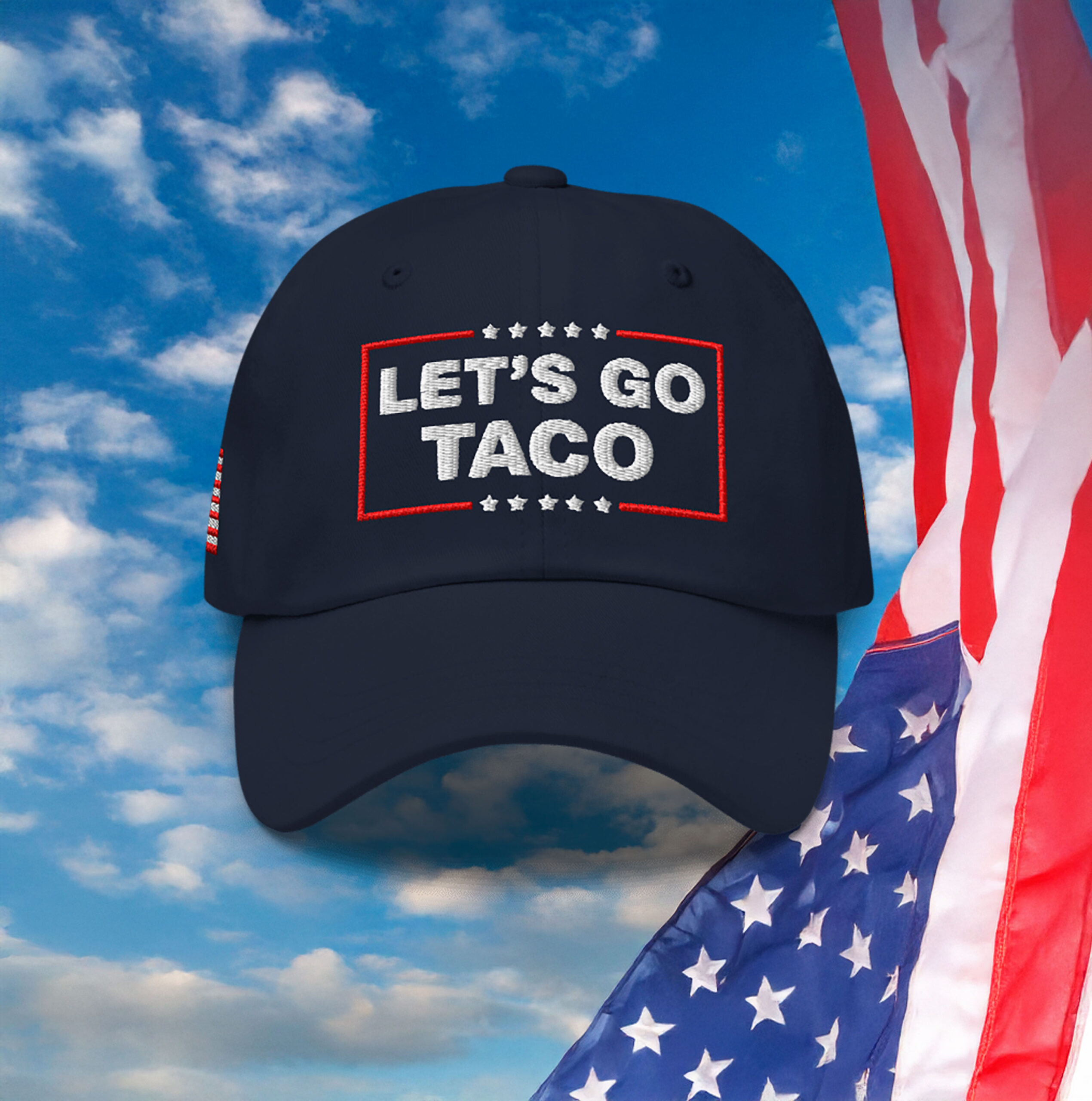 Let’s Go Taco Embroidery Hat