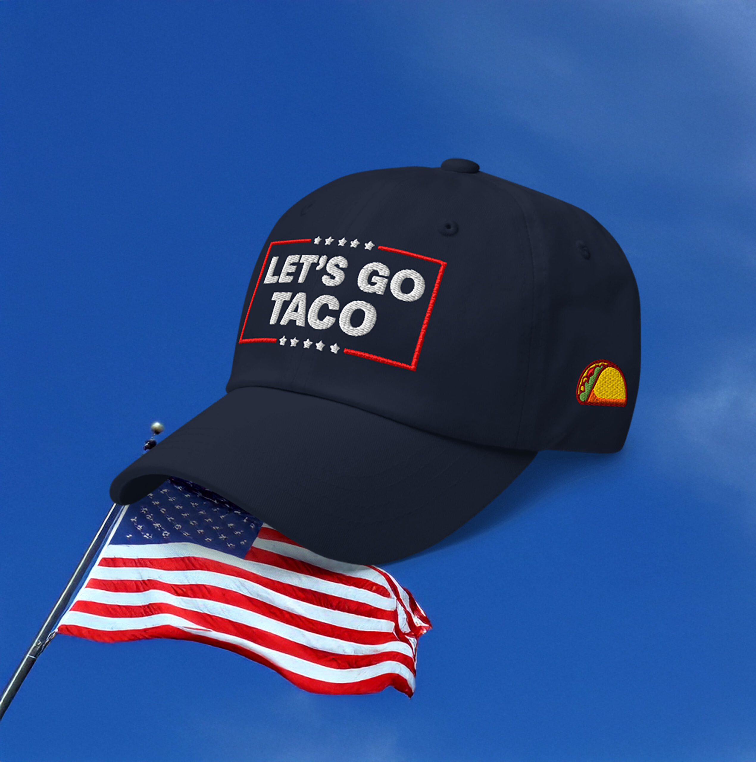 Let’s Go Taco Embroidery Hat