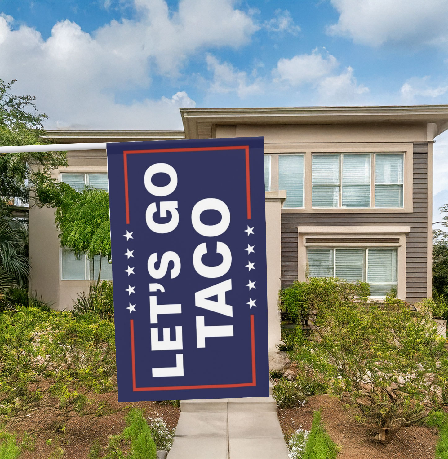 Let’s Go Taco Flag