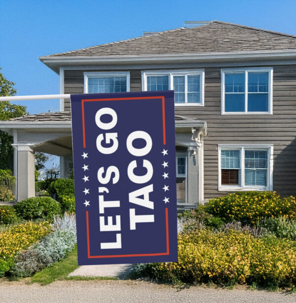 Let’s Go Taco Flag