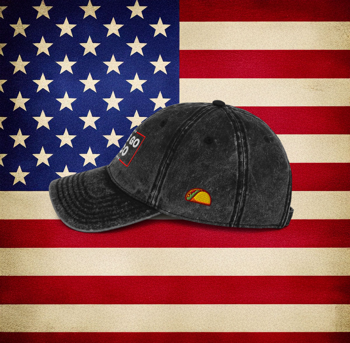 Let’s Go Taco Vintage Cap