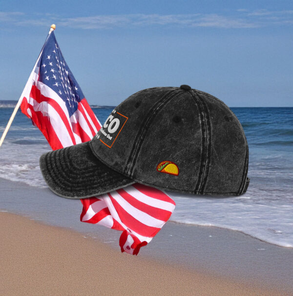 TACO Trump Always Chickens Out Vintage Cap