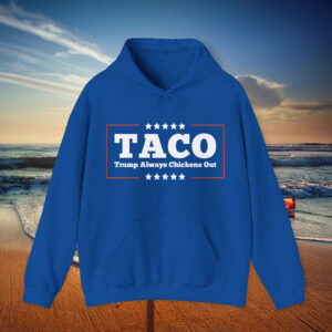 Trump Always Chickens Out Hoodie