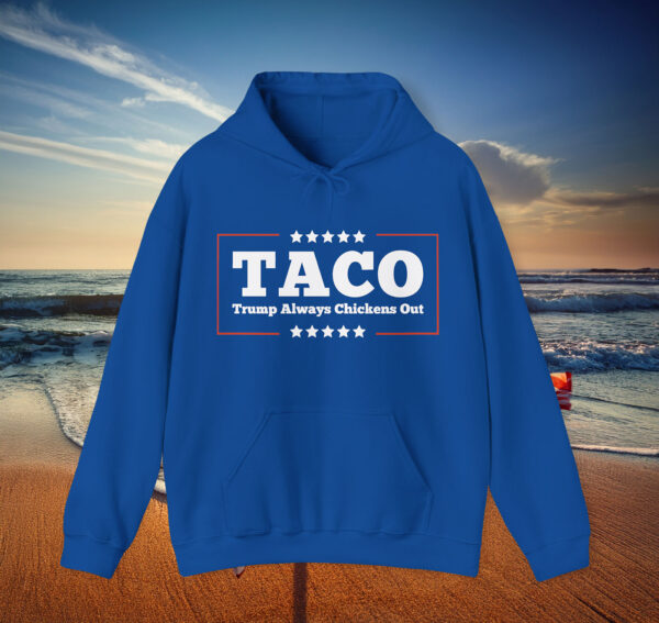 Trump Always Chickens Out Hoodie