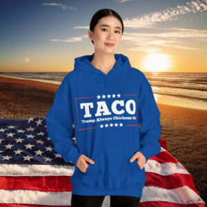 Trump Always Chickens Out Hoodie