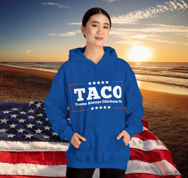 Trump Always Chickens Out Hoodie