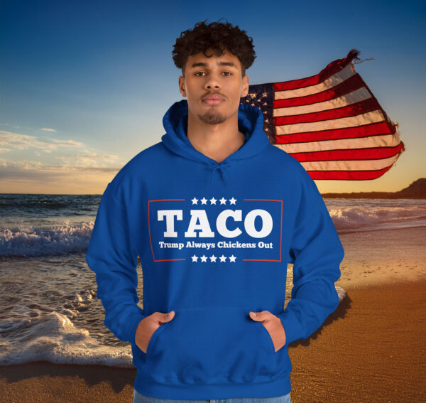 Trump Always Chickens Out Hoodie
