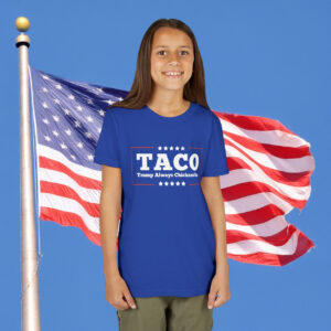 Trump Always Chickens Out T-Shirt Kids