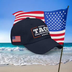 Taco Trump Always Chickens Out Dad Hat