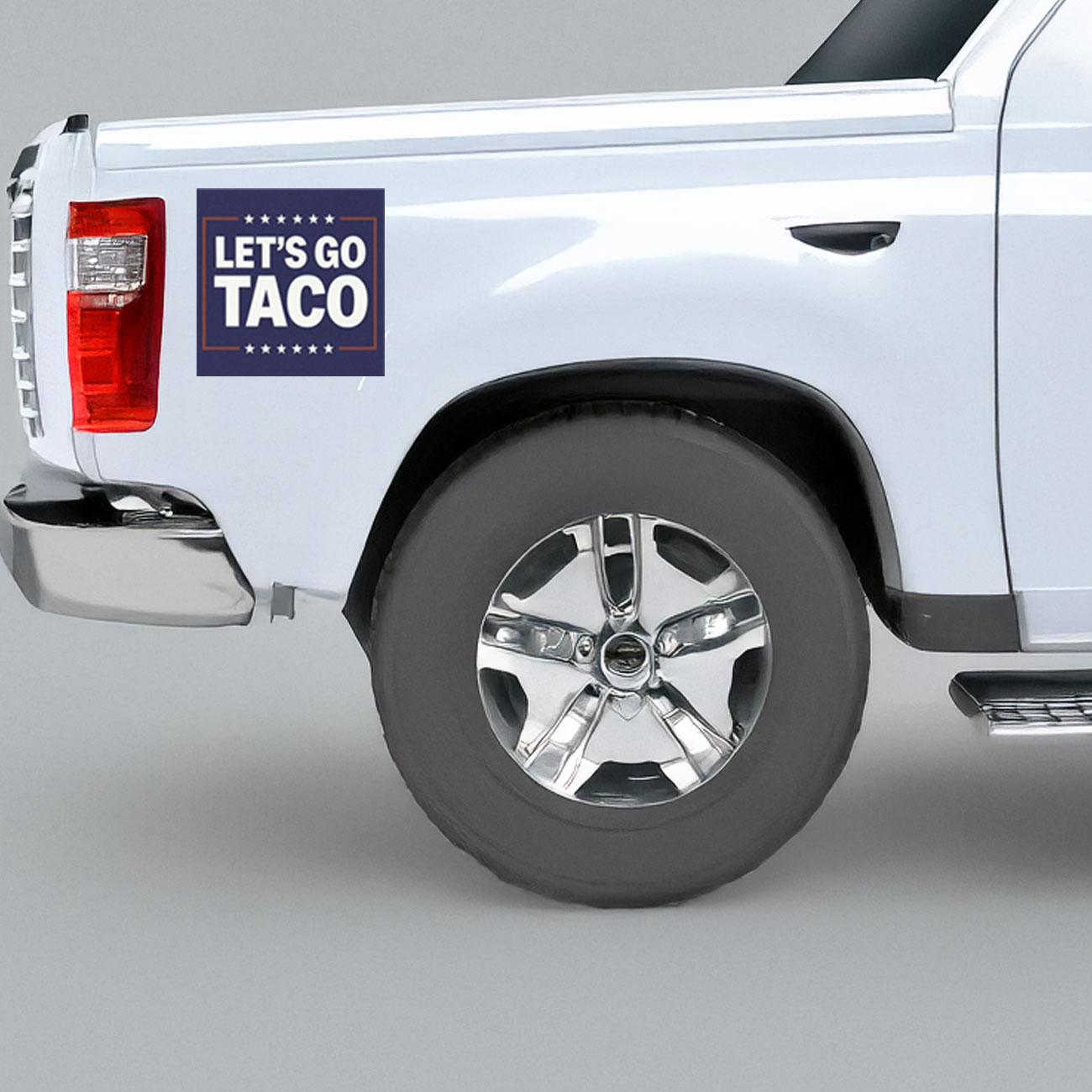 Trump Let’s Go Taco Stickers