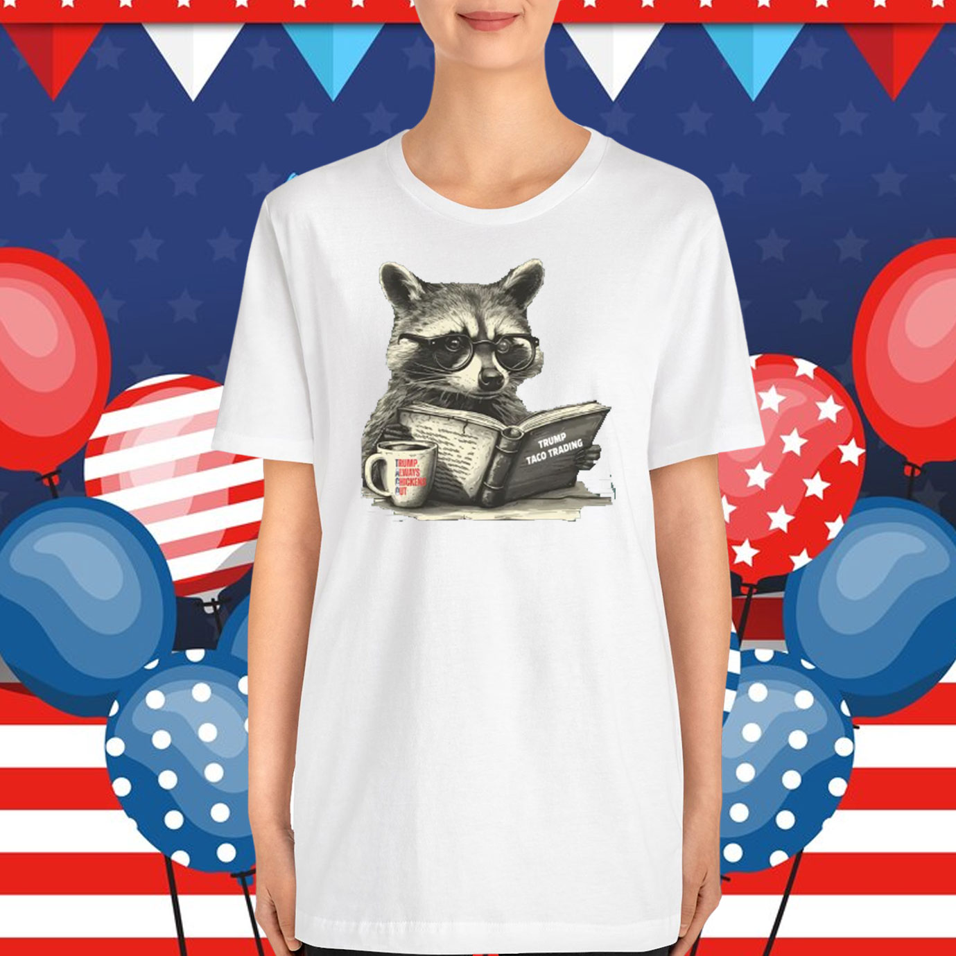 Trump TACO Trading Trump Always Chickens Out T-Shirt