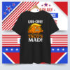 Uh oh Taco's Mad Orange Faced Taco Shirt